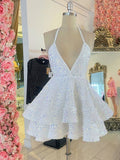Sexy 17th Birthday Dresses Sequin Open Back Birthday Dress For Teens HZ1022