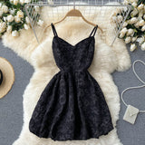 Sexy Spaghetti Straps Lace Short Dress Summer Women Holiday Dress HZ1022
