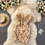 Sexy Straps Summer Short Star Dress Women Holiday Dress HZ1022