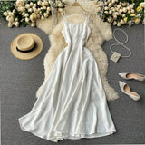 simple backless short summer women's dress HZ1022