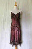 Vintage A line Straps Dark Pink Prom Dresses 22th Birthday Outfit HZ1022