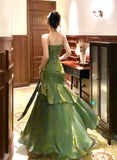 Modest Straps Sweetheart Long Evening Dress Party Dress Formal Dress Prom Dresses HZ1022
