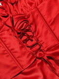 Beautiful Spaghetti Strap Outfits Women Clothing Corset Birthday Party Dresses Prom Dresses HZ1022