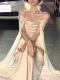 Elegant New Fashion Evening Party Ladies Vestido Vintage Long Prom Dress HZ1022