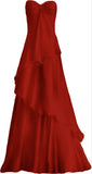 Sexy A line Sweetheart Party Dresses White Long Prom Dresses HZ1022