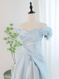 A line Off Shoulder Formal Evening Dress Prom Dresses HZ1022