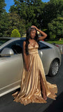 Sexy Birthday Dresses Slit Prom Dresses Birthday Outfits HZ1022