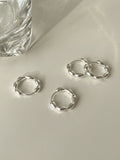 New sterling silver peas temperament ear buckle earrings earrings hypoallergenic earrings simple small earrings HZ1022