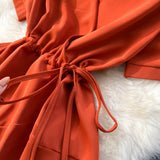 Lovely V-neck Short Dress, A-line Girl Fashion Dress HZ1022